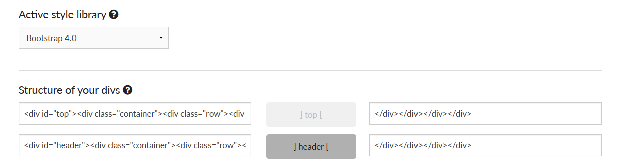 How to edit your structure