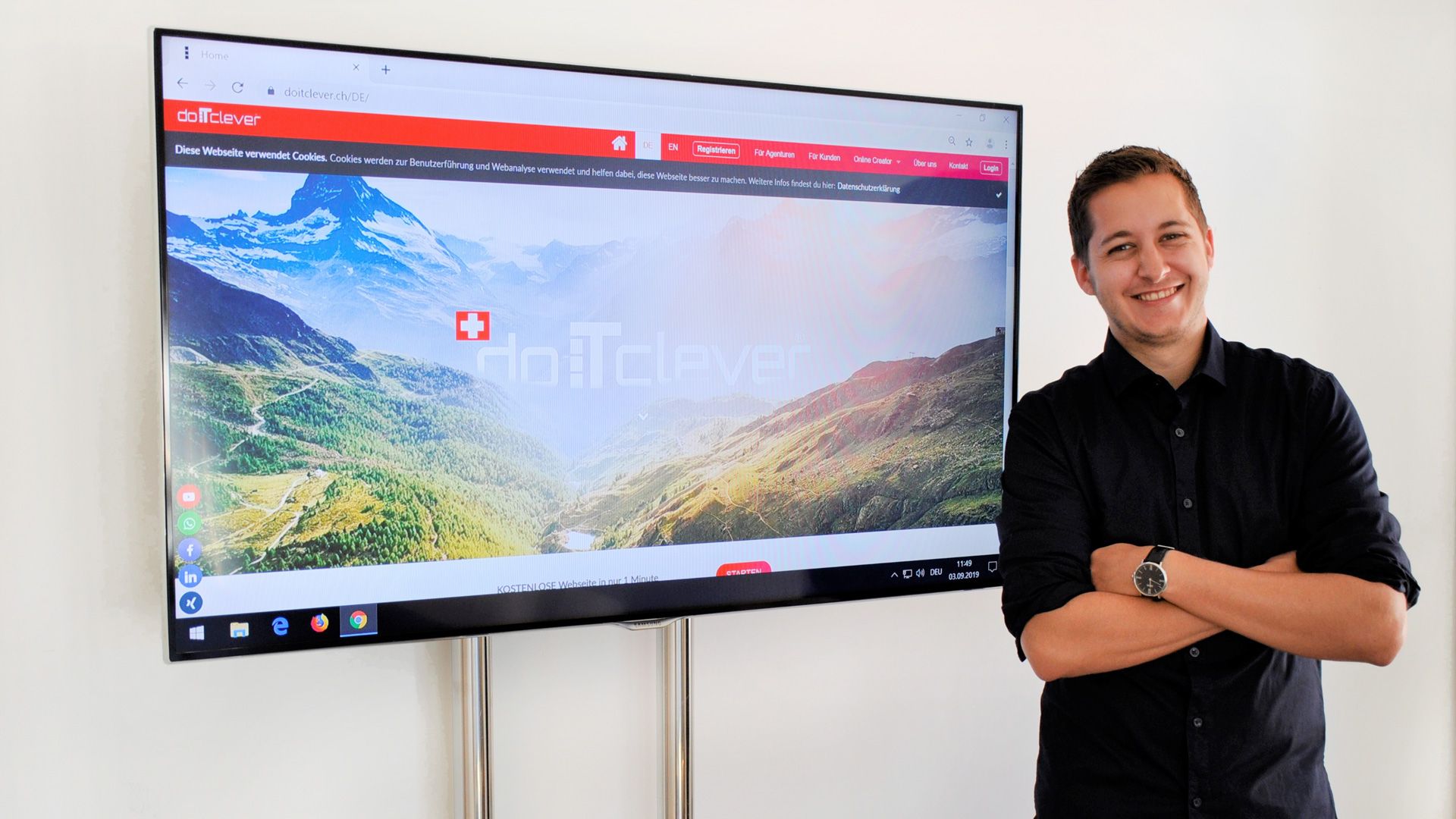 Schweizer Konkurrenz für Wordpress und Co - Exklusiver Bericht im Swiss IT Magazine