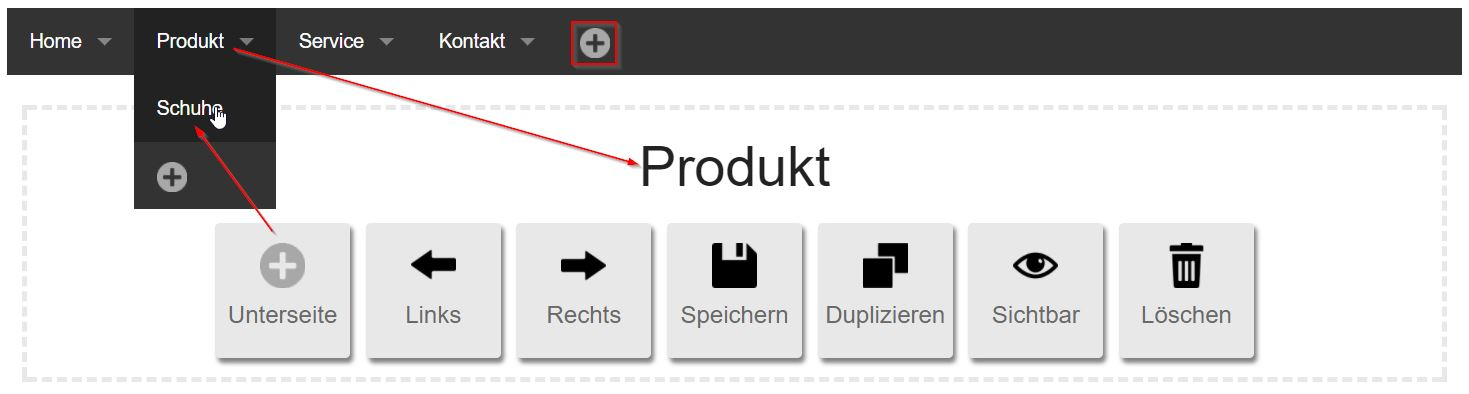 Grundstruktur doitclever.ch